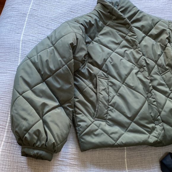InWear quilted bomber sage green - Picture 4 of 8